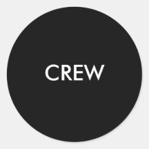 CREW STICKER