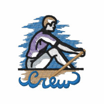 Crew Team embroidered shirts