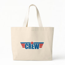 Crew Wings Badge - Aviation Canvas Bag