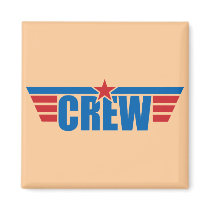 Crew Wings Badge - Aviation Refrigerator Magnet