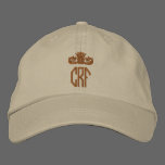CRF MONOGRAM EMBROIDERED CAP embroidered hats