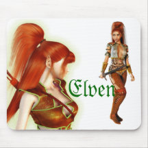 Criada de Elven Alfombrillas De Ratones