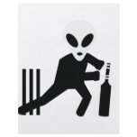 cricket alien icon flyers