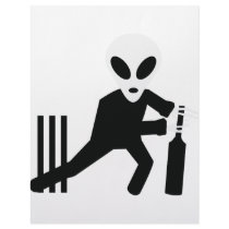 cricket alien icon letterhead