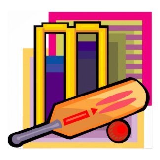 Cricket Art Poster print