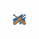 Cricket Bats embroidered shirts by ZazzleEmbroidery Cricket Bats embroidered shirts
