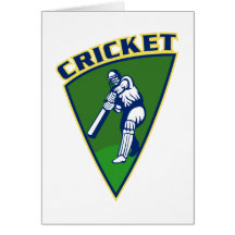 cricket batsman batting shield cards