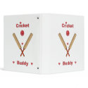 Cricket Buddy 3 Ring Binders