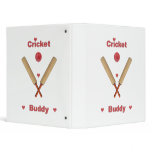 Cricket Buddy 3 Ring Binders