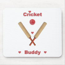 Cricket Buddy Mouse Pads