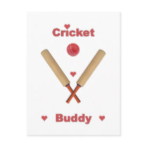 Cricket Buddy Postcard