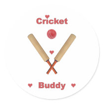 Cricket Buddy Sticker