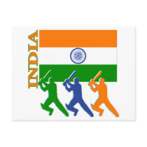 Cricket India postcards