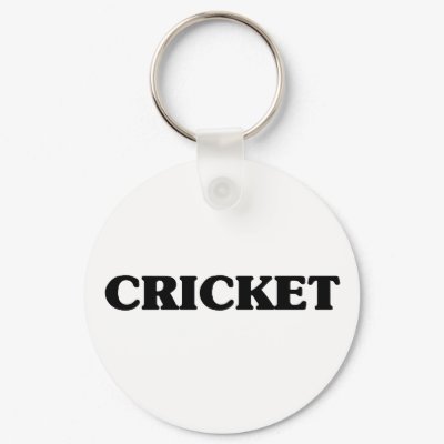 Cricket Keychains by republicofsport