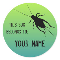 Cricket Label stickers by silhouette_emporium Cricket Label stickers