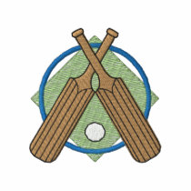 Cricket Logo embroidered shirts