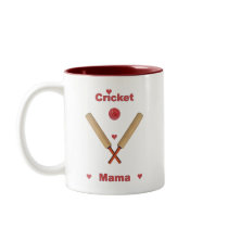 Cricket Mama Hearts Mug
