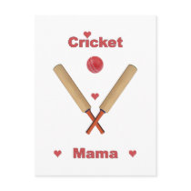 Cricket Mama Hearts Post Card