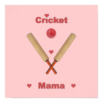 Cricket Mama Hearts Print