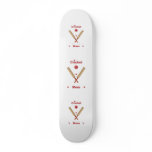 Cricket Mom Hearts Skate Boards