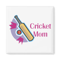 Cricket Mom Magnets