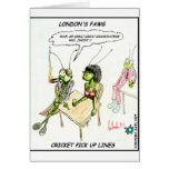 Cricket Pick-Up Lines Funny Gifts Tees Collectible cards