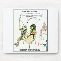 Cricket Pick-Up Lines Funny Gifts Tees Collectible mousepads