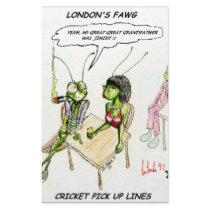 Cricket Pick-Up Lines Funny Gifts Tees Collectible stationery
