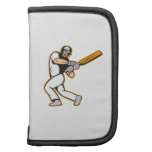 Cricket Player Batsman Batting Folio Planner