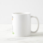 cricket player batsman batting retro coffee mug