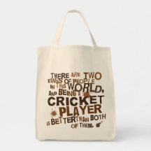 Cricket Player Gift Bag