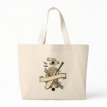 CRICKET PLAYERS CREST CANVAS BAG