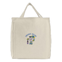 Cricket Rules Embroidered Bag embroidered bags