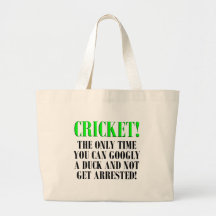 CRICKET Shirts, T-Shirts and Gifts! Bag