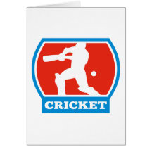 cricket sports batsman batting card