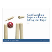 Cricket Sports Postcard
