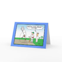 Cricket Wicket - Funny Birthday Cards