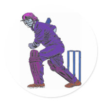 CRICKET WICKET STICKERS