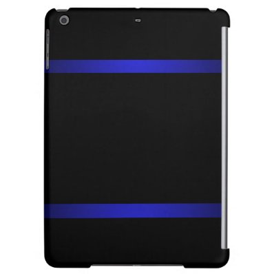 CricketDiane iPad Case Black Blue Colorblock
