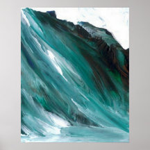 CricketDiane Ocean Poster - a Wave
