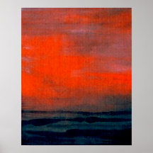 CricketDiane Ocean Poster - Nature's Drama