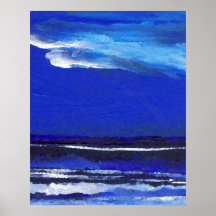 CricketDiane Ocean Poster - Night Dance