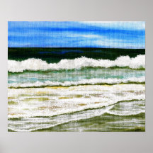 CricketDiane Ocean Poster - The Ocean's Elegance