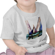 CricketDiane Sailboat Abstract 1 Sailing Tees
