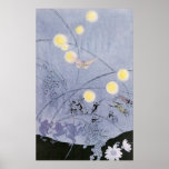 Crickets and Frogs Make Night Music Print