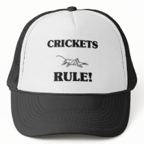 CRICKETS Rule! hats