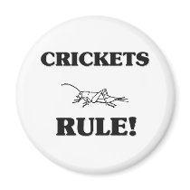 CRICKETS Rule! magnets