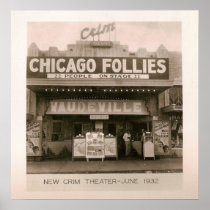 Crim Theater, Vaudeville, Kilgore, TX 1931 / 32 Print
