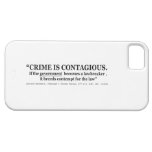 Crime is Contagious Olmstead v United States iPhone 5 Covers