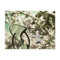 ((crime is hope)) postcard